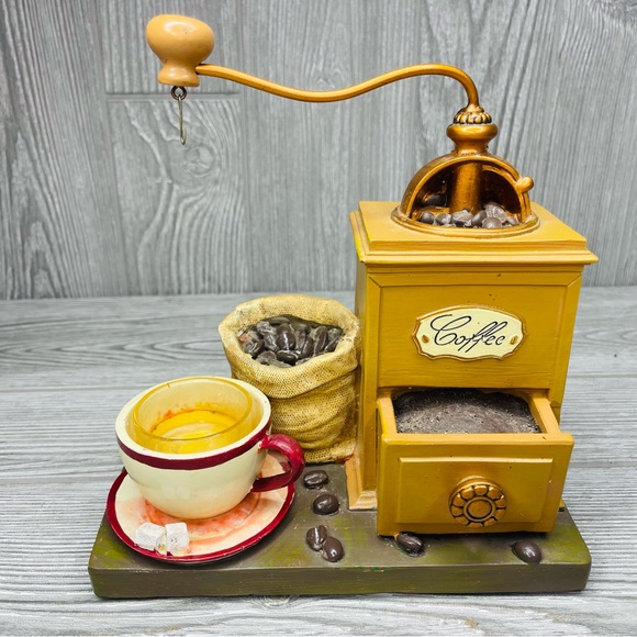 Yankee Candle Coffee Grinder candle Tart Warmer Decorative Collectible decor - Picture 14 of 14